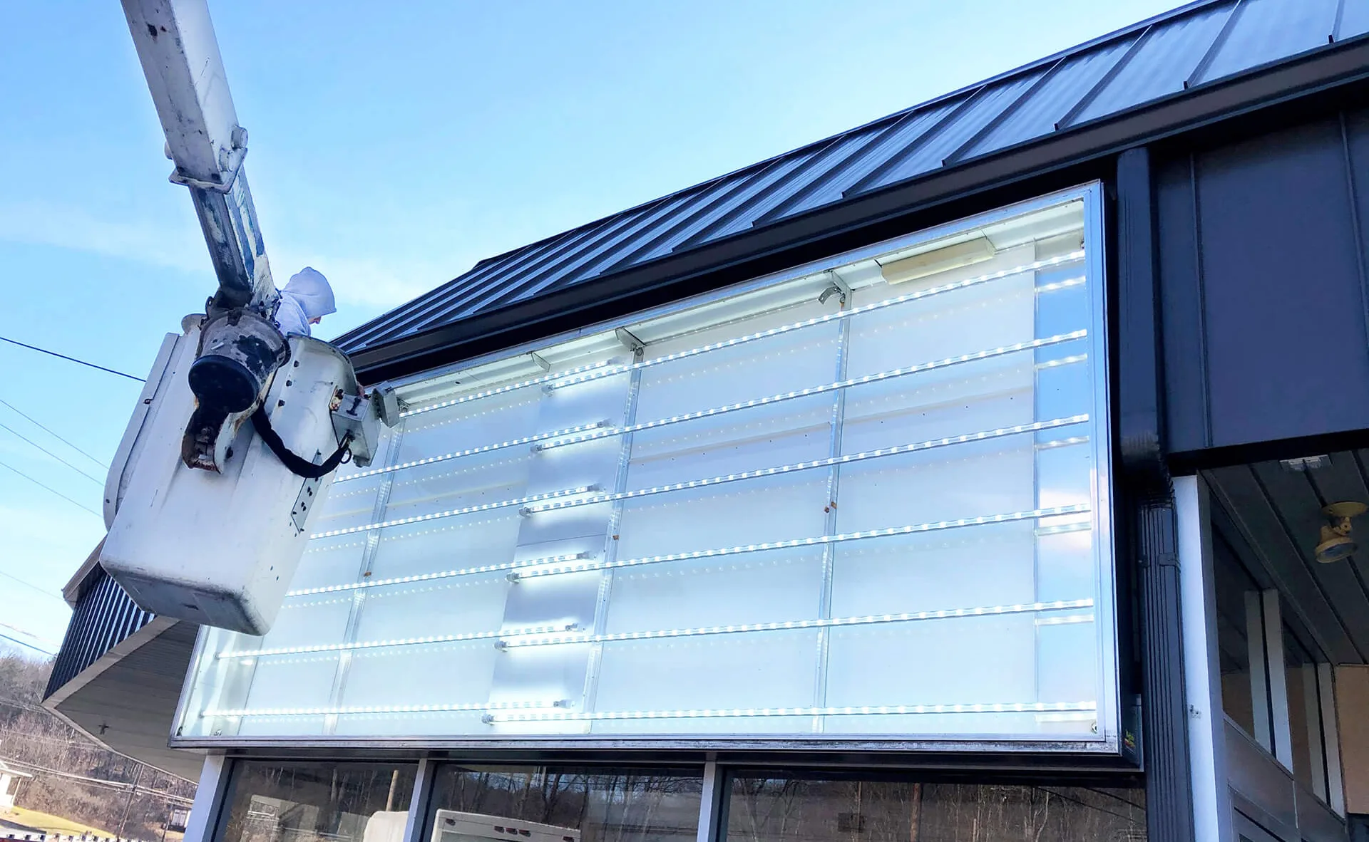 LED-Integrated Cabinet Signage